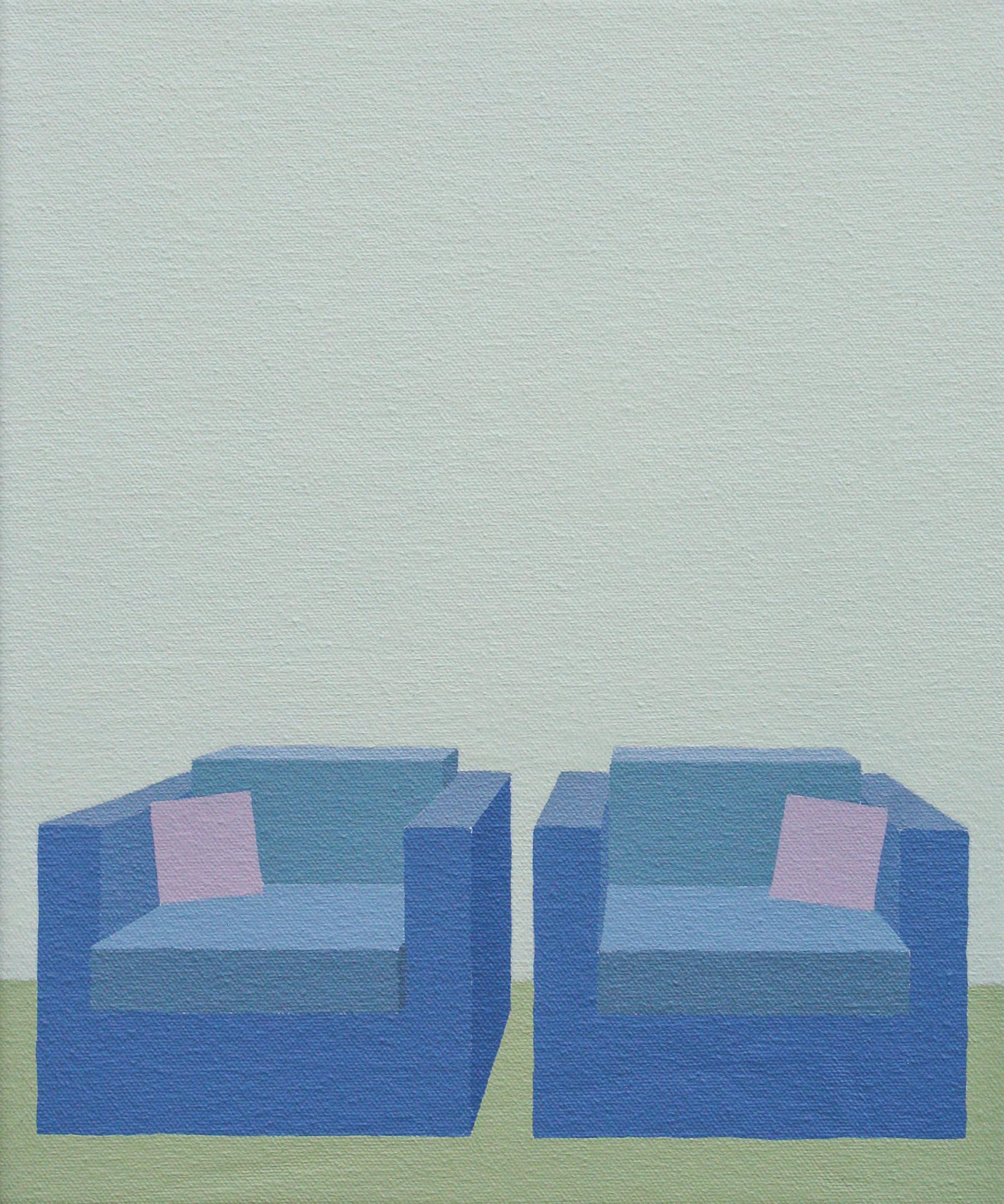 His And Hers Painting Acrylic On Canvas