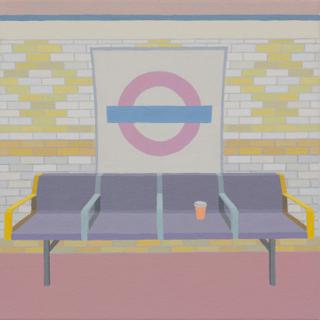 Zsofia Schweger - At a Tube Stop (Covent Garden, London)