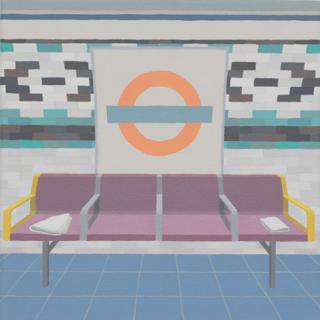 Zsofia Schweger - At a Tube Stop (Russell Square, London)