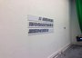 Here, installation view (1) - Slade Interim Show, 2014, London